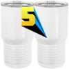 20 oz. Tall Stainless Steel Vacuum Insulated Tumbler White Thumbnail