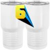 20 oz. Tall Stainless Steel Vacuum Insulated Tumbler White Thumbnail