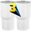 20 oz. Tall Stainless Steel Vacuum Insulated Tumbler White Thumbnail