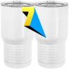 20 oz. Tall Stainless Steel Vacuum Insulated Tumbler White Thumbnail
