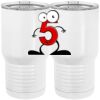 20 oz. Tall Stainless Steel Vacuum Insulated Tumbler White Thumbnail