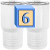 20 oz. Tall Stainless Steel Vacuum Insulated Tumbler White Thumbnail