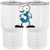 20 oz. Tall Stainless Steel Vacuum Insulated Tumbler White Thumbnail