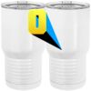 20 oz. Tall Stainless Steel Vacuum Insulated Tumbler White Thumbnail