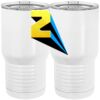 20 oz. Tall Stainless Steel Vacuum Insulated Tumbler White Thumbnail