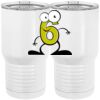 20 oz. Tall Stainless Steel Vacuum Insulated Tumbler White Thumbnail
