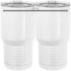 20 oz. Tall Stainless Steel Vacuum Insulated Tumbler White Thumbnail