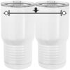 20 oz. Tall Stainless Steel Vacuum Insulated Tumbler White Thumbnail