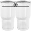 20 oz. Tall Stainless Steel Vacuum Insulated Tumbler White Thumbnail