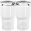 20 oz. Tall Stainless Steel Vacuum Insulated Tumbler White Thumbnail