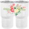 20 oz. Tall Stainless Steel Vacuum Insulated Tumbler White Thumbnail