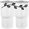 20 oz. Tall Stainless Steel Vacuum Insulated Tumbler White Thumbnail
