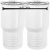20 oz. Tall Stainless Steel Vacuum Insulated Tumbler White Thumbnail