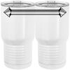 20 oz. Tall Stainless Steel Vacuum Insulated Tumbler White Thumbnail