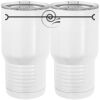20 oz. Tall Stainless Steel Vacuum Insulated Tumbler White Thumbnail