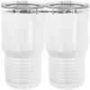 20 oz. Tall Stainless Steel Vacuum Insulated Tumbler White Thumbnail