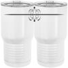 20 oz. Tall Stainless Steel Vacuum Insulated Tumbler White Thumbnail