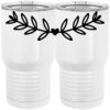 20 oz. Tall Stainless Steel Vacuum Insulated Tumbler White Thumbnail