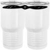 20 oz. Tall Stainless Steel Vacuum Insulated Tumbler White Thumbnail