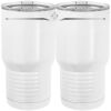 20 oz. Tall Stainless Steel Vacuum Insulated Tumbler White Thumbnail
