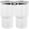 20 oz. Tall Stainless Steel Vacuum Insulated Tumbler White Thumbnail