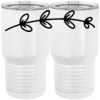 20 oz. Tall Stainless Steel Vacuum Insulated Tumbler White Thumbnail