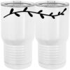 20 oz. Tall Stainless Steel Vacuum Insulated Tumbler White Thumbnail