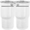 20 oz. Tall Stainless Steel Vacuum Insulated Tumbler White Thumbnail