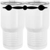 20 oz. Tall Stainless Steel Vacuum Insulated Tumbler White Thumbnail