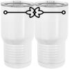 20 oz. Tall Stainless Steel Vacuum Insulated Tumbler White Thumbnail