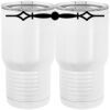 20 oz. Tall Stainless Steel Vacuum Insulated Tumbler White Thumbnail