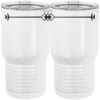 20 oz. Tall Stainless Steel Vacuum Insulated Tumbler White Thumbnail
