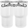20 oz. Tall Stainless Steel Vacuum Insulated Tumbler White Thumbnail