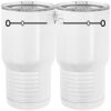 20 oz. Tall Stainless Steel Vacuum Insulated Tumbler White Thumbnail