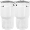20 oz. Tall Stainless Steel Vacuum Insulated Tumbler White Thumbnail