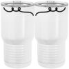 20 oz. Tall Stainless Steel Vacuum Insulated Tumbler White Thumbnail