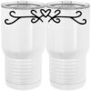 20 oz. Tall Stainless Steel Vacuum Insulated Tumbler White Thumbnail