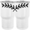 20 oz. Tall Stainless Steel Vacuum Insulated Tumbler White Thumbnail