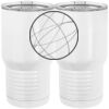 20 oz. Tall Stainless Steel Vacuum Insulated Tumbler White Thumbnail