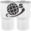 20 oz. Tall Stainless Steel Vacuum Insulated Tumbler White Thumbnail