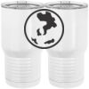 20 oz. Tall Stainless Steel Vacuum Insulated Tumbler White Thumbnail