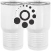 20 oz. Tall Stainless Steel Vacuum Insulated Tumbler White Thumbnail