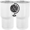 20 oz. Tall Stainless Steel Vacuum Insulated Tumbler White Thumbnail