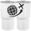 20 oz. Tall Stainless Steel Vacuum Insulated Tumbler White Thumbnail