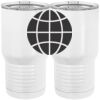 20 oz. Tall Stainless Steel Vacuum Insulated Tumbler White Thumbnail