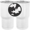 20 oz. Tall Stainless Steel Vacuum Insulated Tumbler White Thumbnail