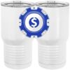 20 oz. Tall Stainless Steel Vacuum Insulated Tumbler White Thumbnail