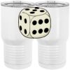 20 oz. Tall Stainless Steel Vacuum Insulated Tumbler White Thumbnail