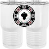 20 oz. Tall Stainless Steel Vacuum Insulated Tumbler White Thumbnail