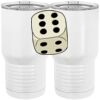 20 oz. Tall Stainless Steel Vacuum Insulated Tumbler White Thumbnail